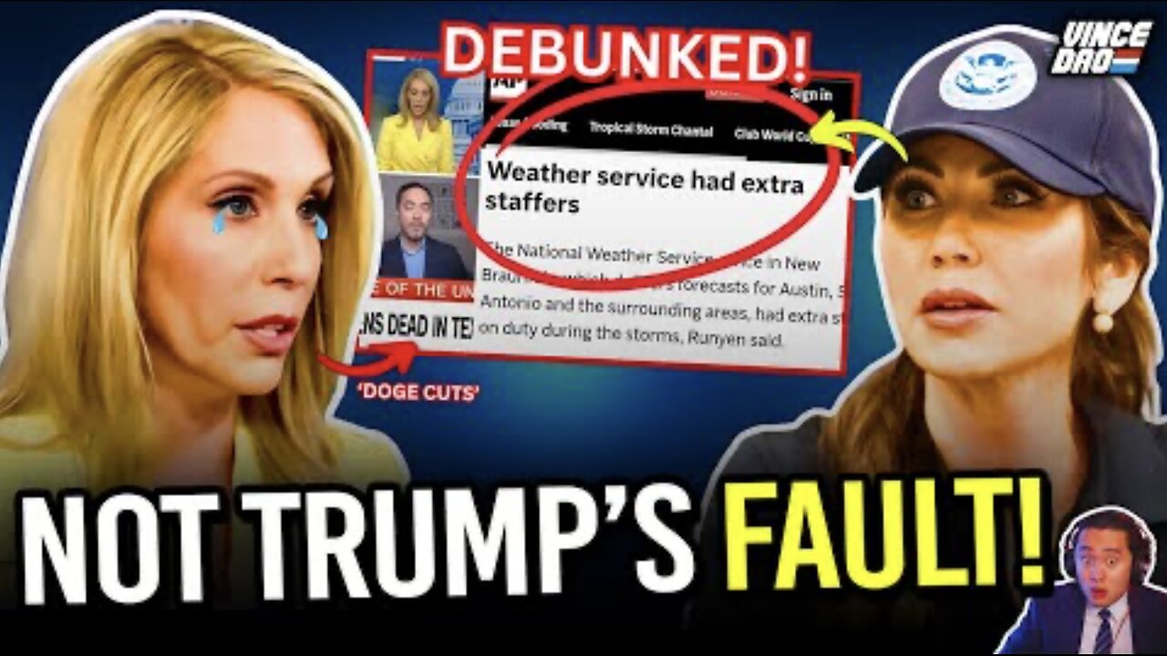 CNN HUMILIATED by FACT CHECK After BLAMING Trump for Texas Floods as Experts DEBUNK Myth
