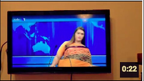 "MBC Samachar News Journalist Suddenly Collapses on September 6, 2022 in India"