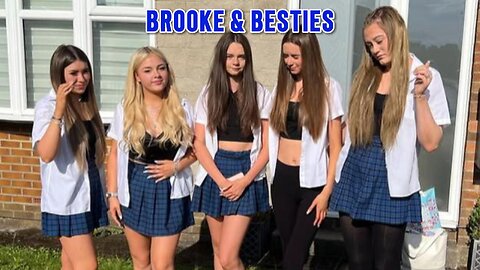 Brooke Marsden and Her Besties | Group Hug and Kisses 2K HD