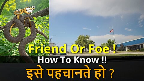 Friend Or Foe ! How To Know !! क्या इसे पहचानते हो ? #canada #samraatbharat #rawat #western #viral