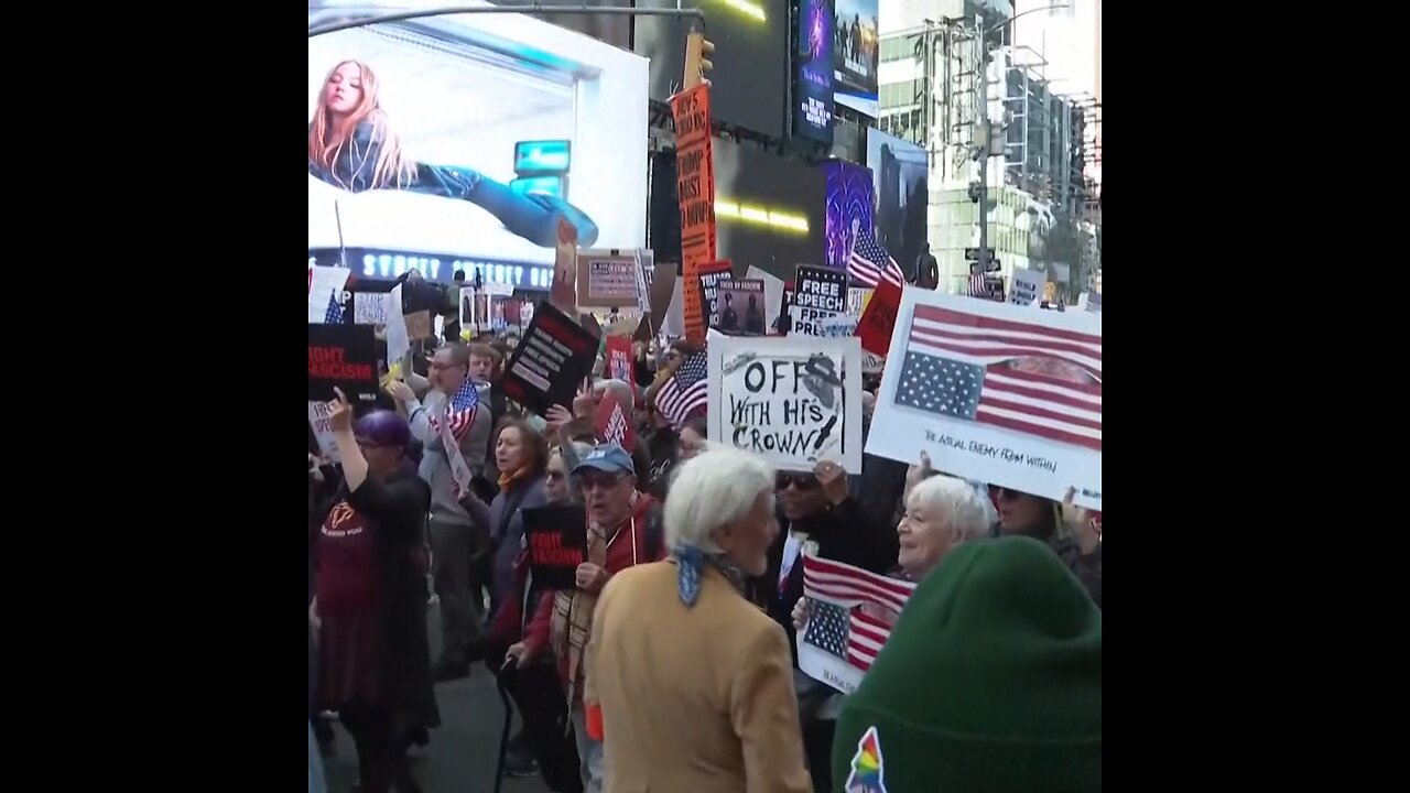✊Protestas anti-Trump a gran escala tienen lugar en EE.UU.