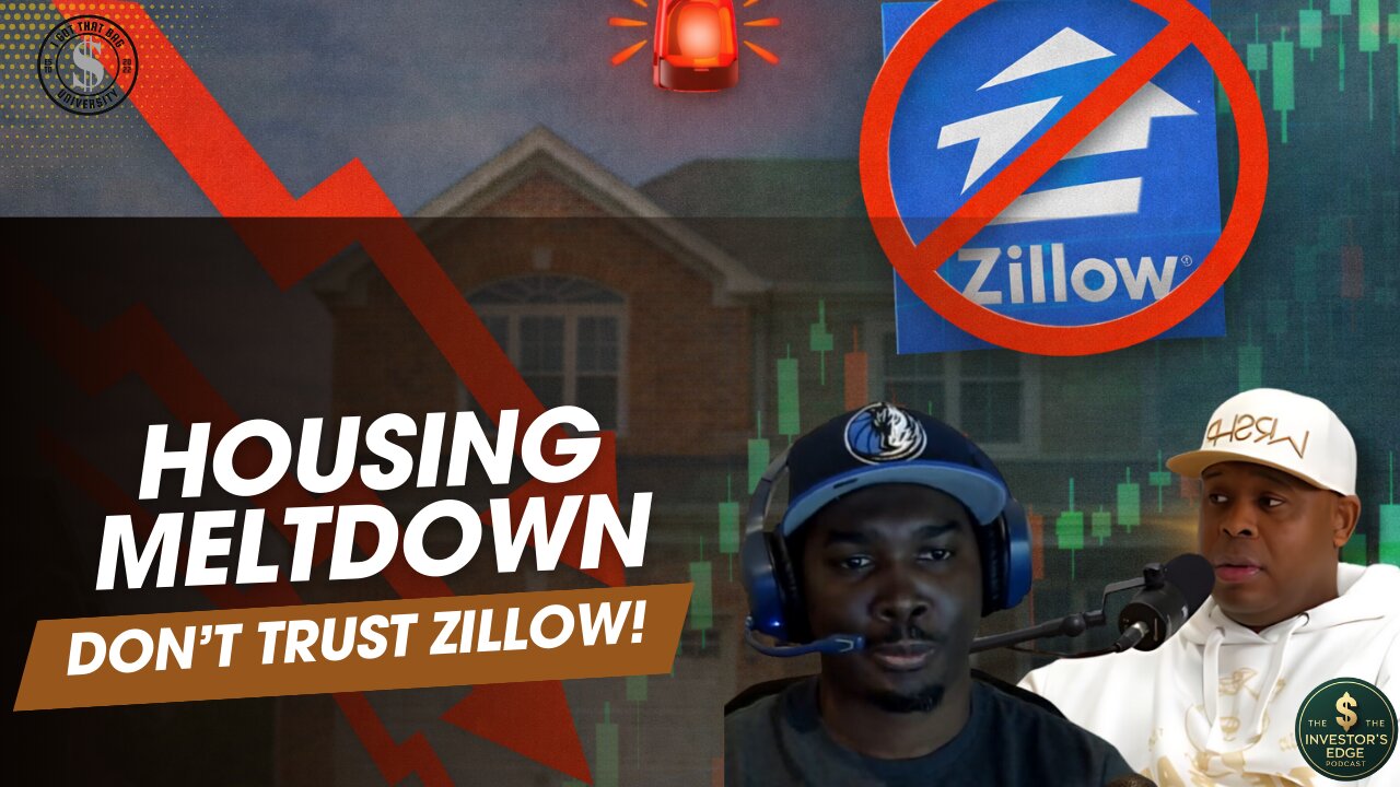 Housing MELTDOWN 🚨 Don’t Trust Zillow! #TheBag💰
