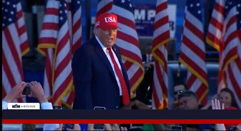 President Trump Participates in the Salute to America Celebration