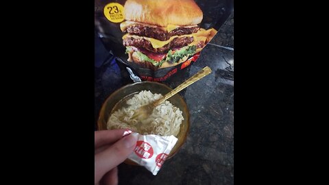 Extremely Depressing (poverty) RAMEN DINNER presentation