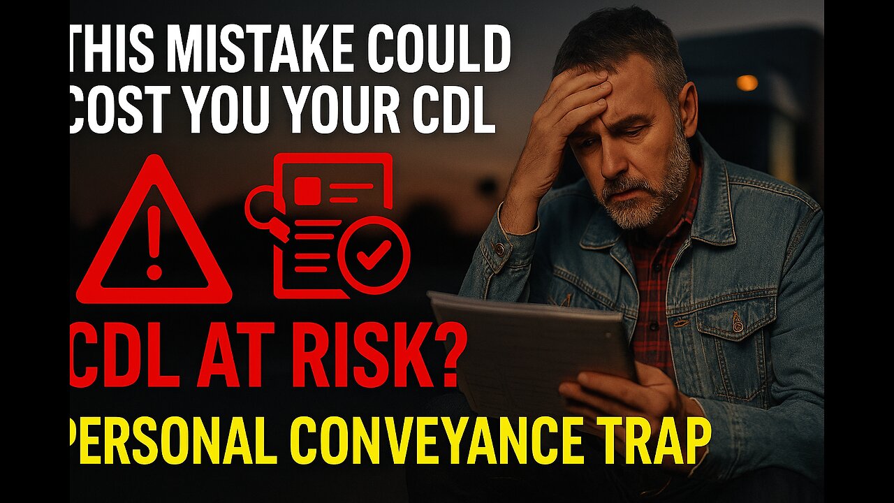 Truckers Are Getting Fined for This — Do You Really Understand Personal Conveyance?