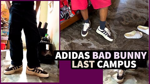 Adidas X Bad Bunny Last Campus Deep Brown Shoe Review Short Video