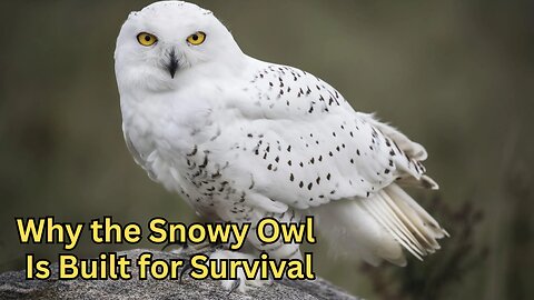 Why the Snowy Owl Is Perfectly Built for Arctic Survival