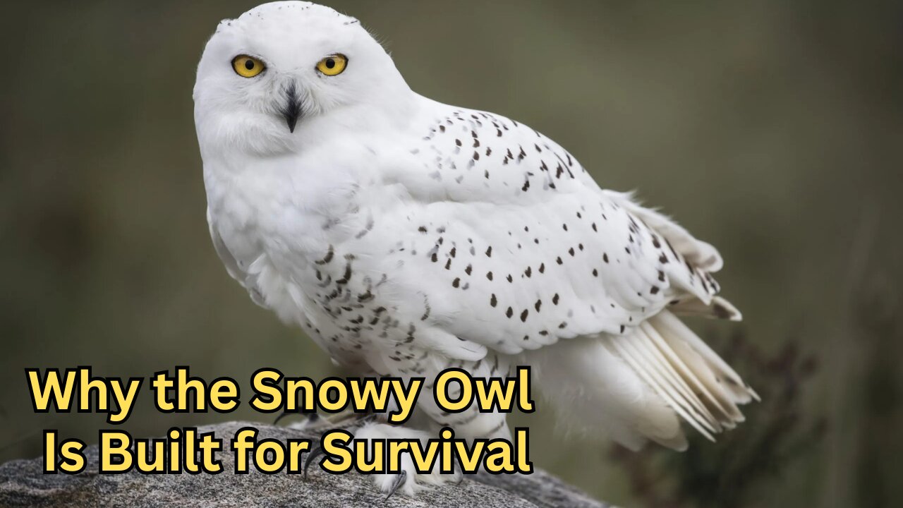 Why the Snowy Owl Is Perfectly Built for Arctic Survival