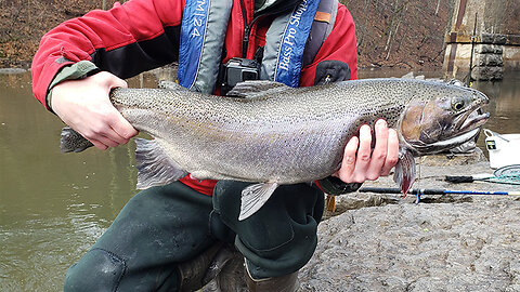 Center Pin & Fly Fishing for Mid March Steelhead!