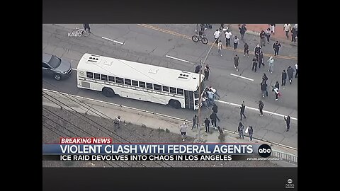 Protest Escalate into conflict in Los Angeles