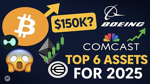 Bitcoin $150K Soon? Top 6 Assets for 2025 BTC, ETH, Stocks & Alts TA