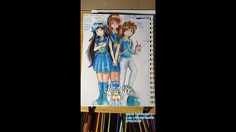 My sketchbook Speeddrawing my ocs