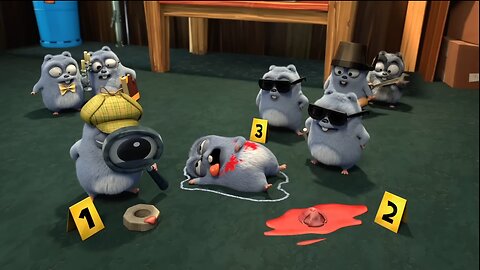 THE CRIME WAS ALMOST YUMMY & PROGRAM ON DEMAND (Grizzy and the Lemming)