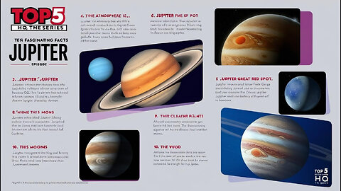 🎬 Top 5 HQ: The Series - Episode 9 | Jupiter: 10 Jaw-Dropping Facts About the King of Planets