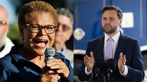 Vance Triggers LA Mayor Karen Bass — Near Tears, Meltdown Caught On Camera