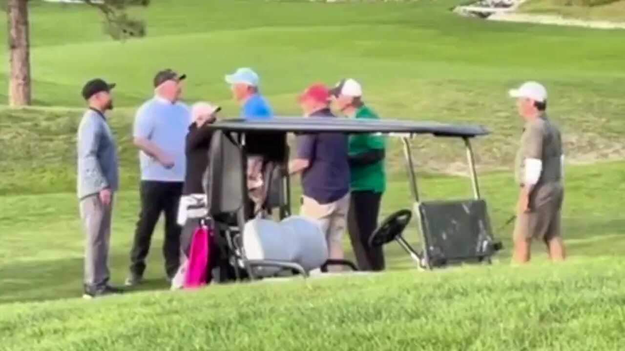 A physical altercation occurred between two groups of Canadian golfers, escalating into a fistfight