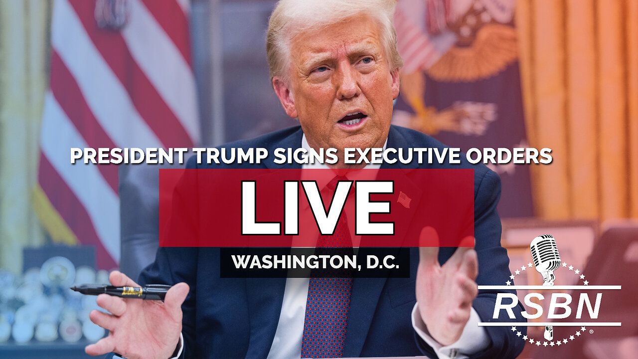 LIVE REPLAY: President Trump Signs Executive Orders - 8/5/25