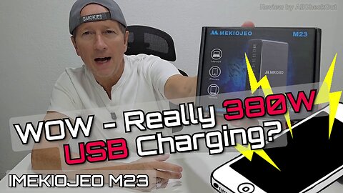 380W 12-Port USB Aluminum Alloy Charging Station MEKIOJEO M23 – Review & Max Power Test