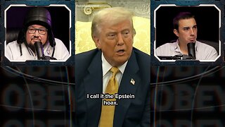 ⚠️Trump dubs it "THE EPSTEIN HOAX" believers are STUPID and you're officially UN-Trumped⚠️