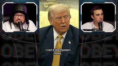 ⚠️Trump dubs it "THE EPSTEIN HOAX" believers are STUPID and you're officially UN-Trumped⚠️