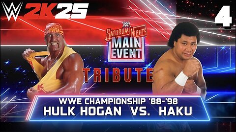 WWE 2K25 Hulk Hogan Tribute - Match 4: Hulkamania Forever!