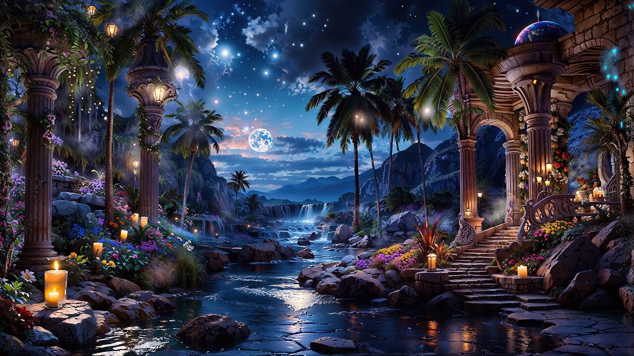Peaceful Night Music for Deep Sleep | Fall Asleep Quickly and Sleep Well
