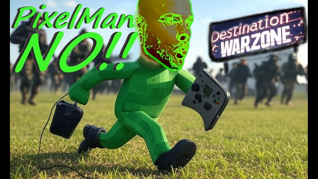 No Aim Assist Challenge!! - Pixelman Live - Warzone!