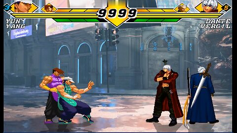 Street Fighter III vs Devil May Cry - (Hardest AI)