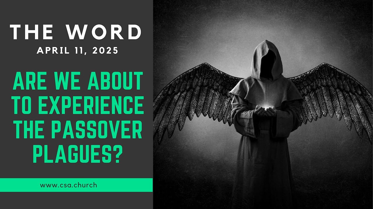 Are we about to experience the Passover Plagues?