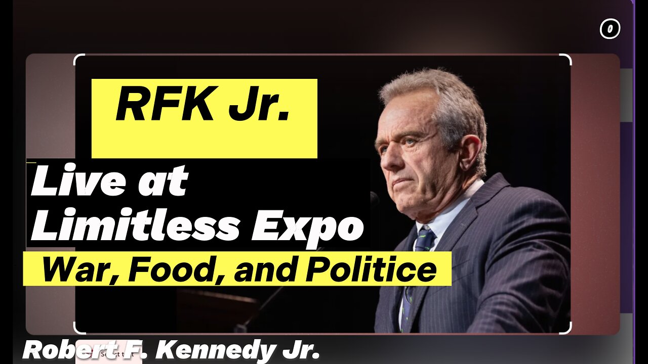 RFK Jr. Exposes the Truth: The Hidden War in Your Food, War and Politics