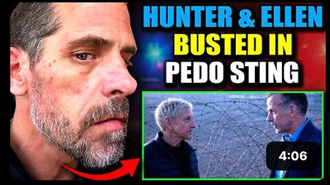 "Unveiling Adrenochrome Bust: Hunter Biden & Ellen DeGeneres Caught in South Africa Footage"