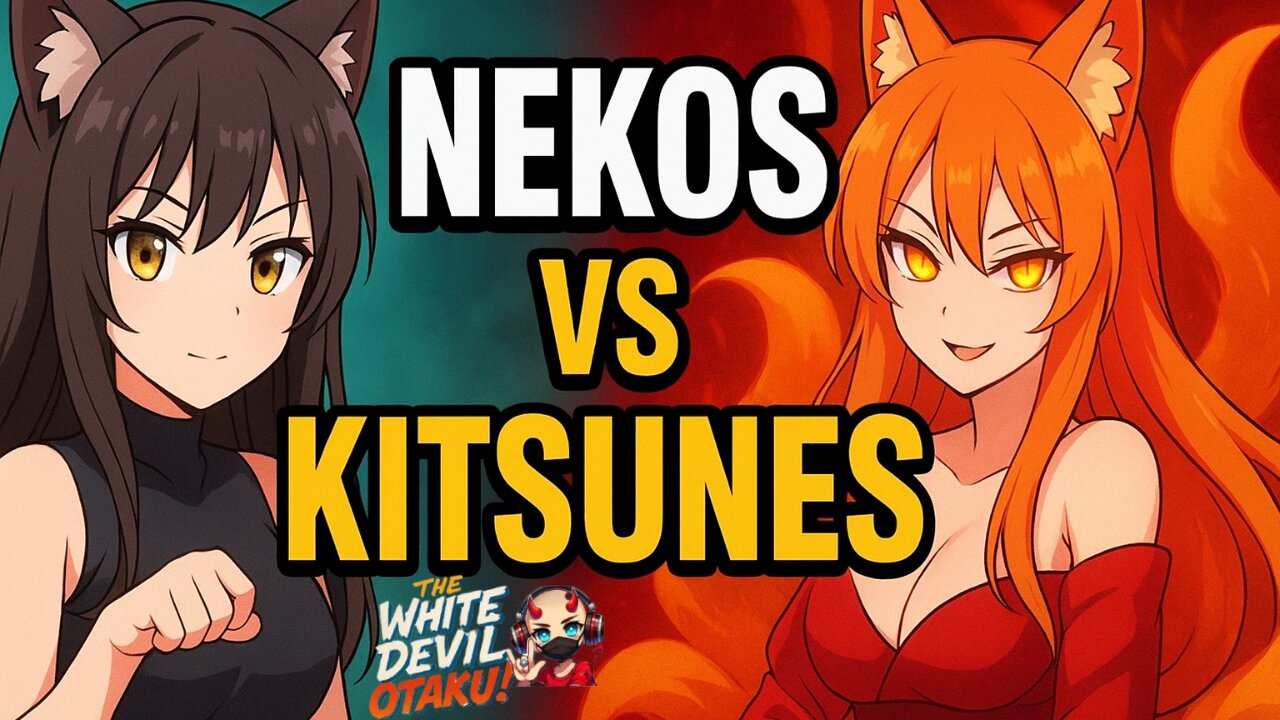 Nekos vs Kitsunes Explained (with a Texan Twist!)