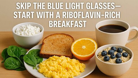 Ditch Blue Light Specs and Fuel Up with a Vitamin B2-Packed Morning Meal! L08