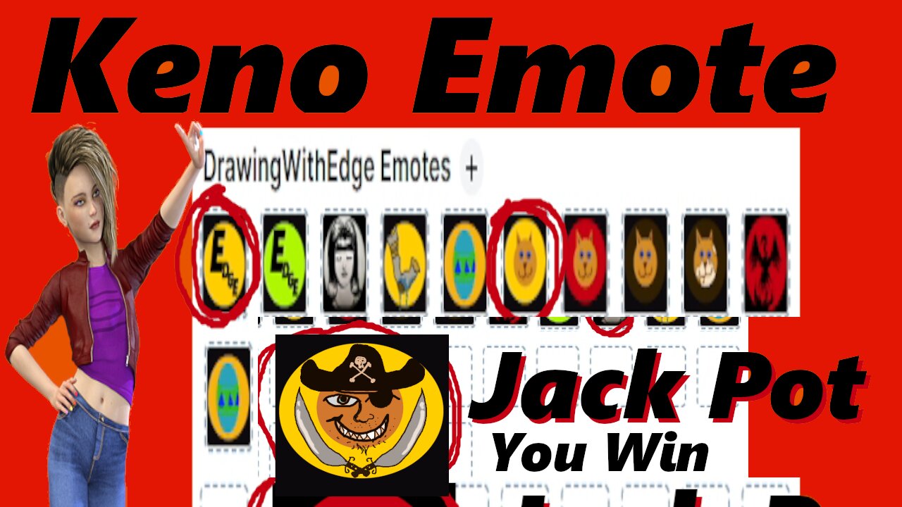 Keno Emote. Win This Emote