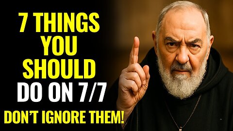 IS NOT JUST ANY DAY- DO THIS AND YOULL SEE MIRACLES ACCORDING TO PADRE PIO