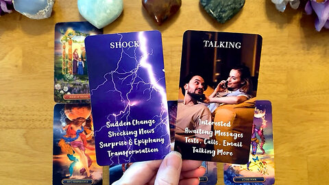 A SHOCKING CALL IS COMING!!! ⚡️ WHAT YOU NEED TO KNOW!!! 😍 (LOVE TAROT READING) ♥️