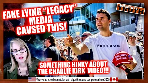 FAKE NEWS DID THIS! SOMETHING OFF ABOUT THE VIDEO! SICKO LIBTARDS FAFO! THE PARTY OF DEATH!
