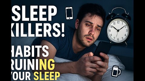 The innocent looking habits that destroy your sleep