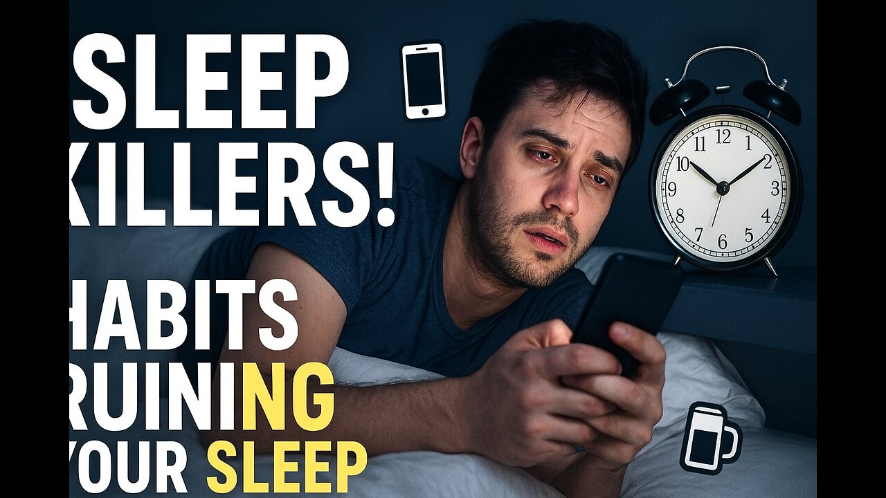 The innocent looking habits that destroy your sleep