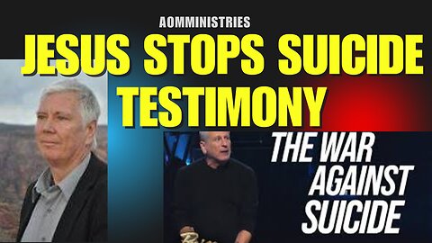 Jesus Offers Life, Not Suicide A Message of Hope