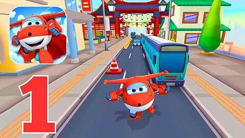 Super Wings: Jett Run - Gameplay Walkthrough | Part 1 (Android, iOS)