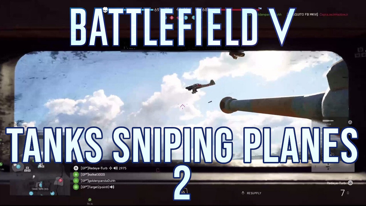 tanks sniping planes