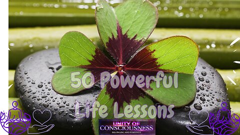 50 POWERFUL LIFE LESSONS FOR HAPPINESS & JOY • CONFIDENCE & FREEDOM • FULFILMENT & SUCCESS