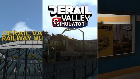 Derail Valley Realistic Career: Rail Museum, Fix DE6, Keys to Utility Rail Vehicle Ep23 (B99 Update)