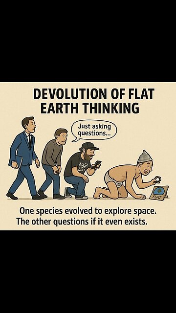 The intelligence of people are declining by flat earth hoaxes