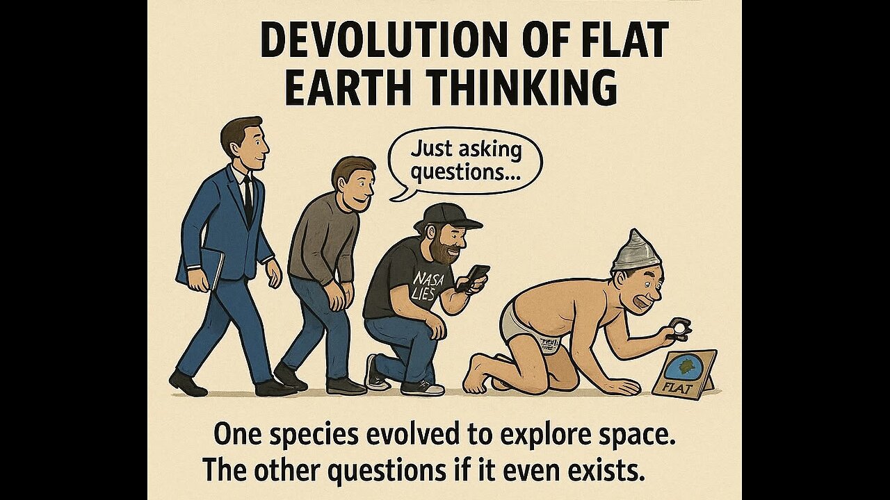 The intelligence of people are declining by flat earth hoaxes