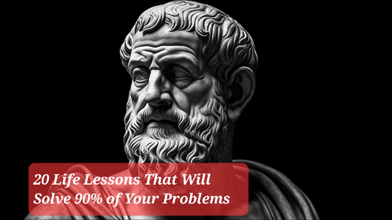 20 Life Lessons That Will Solve 90% of Your Problems