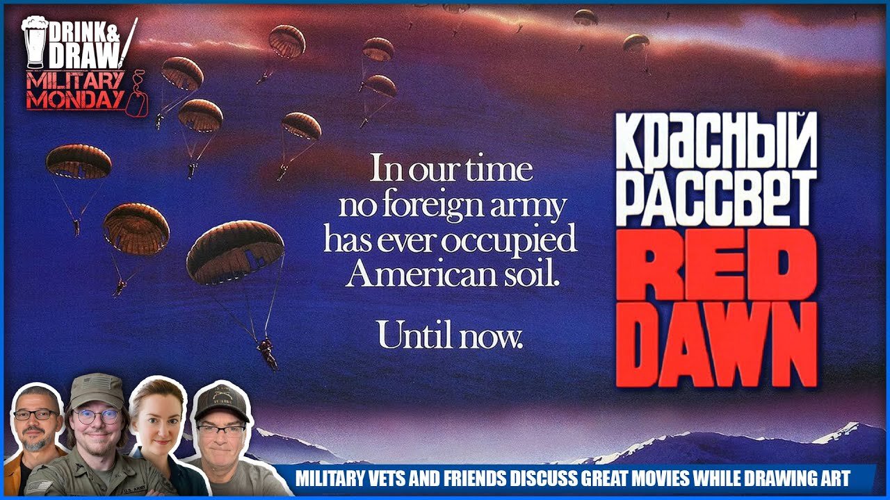 Military Vets & Friends Discuss The Classic 1984 Action War Movie RED DAWN
