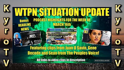 Situation Update – March 16, 2025 (edited version) (Swedish subtitles)