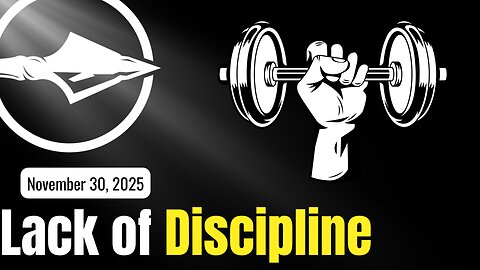 Lack of discipline? | Pastor Anthony Thomas & Ron Repice